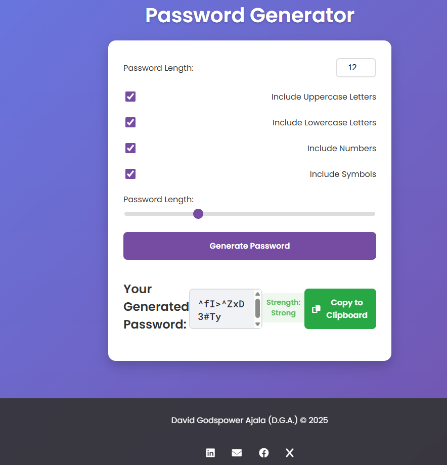 Password Generator