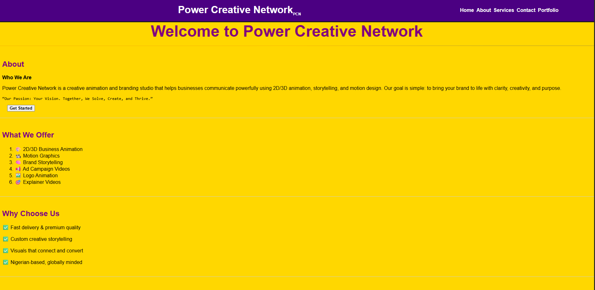 Power Creative Network